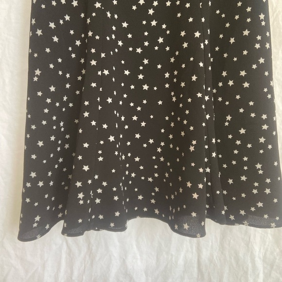 Revolve WYLDR Black Star Mini Twirl Dress Size Small - Picture 3 of 12